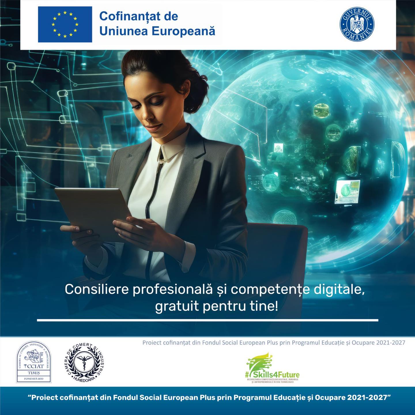 Investește în tine cu Proiectul #Skills4Future